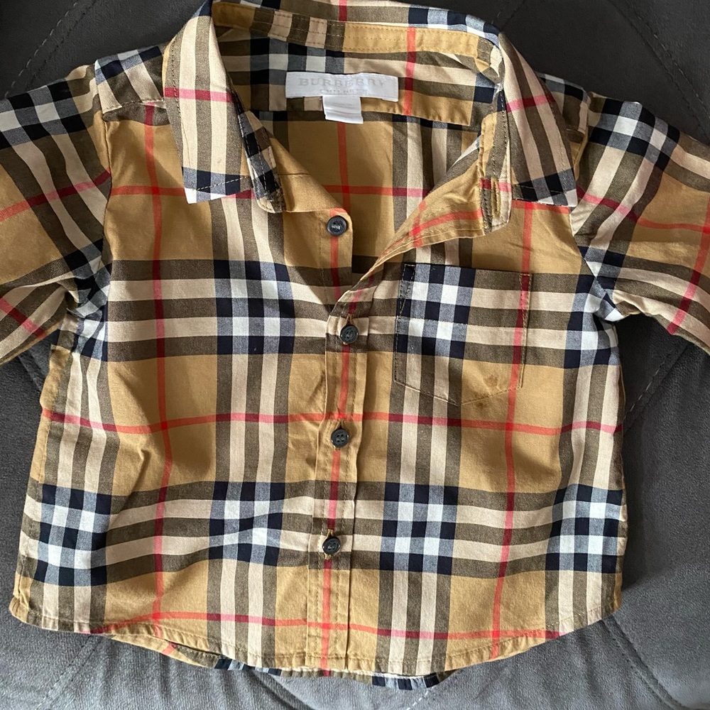 Burberry Mini Owen Vintage Check print